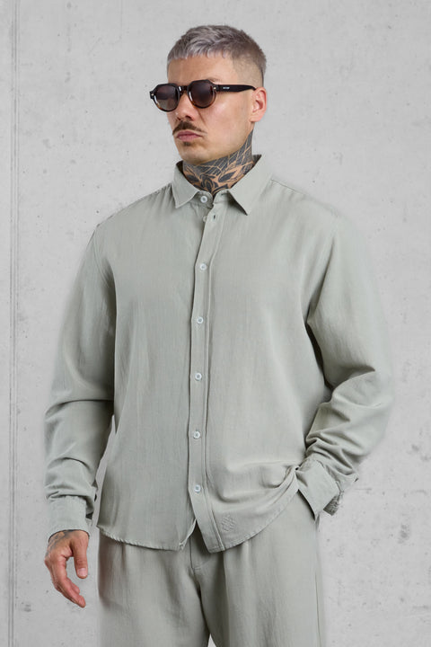 SAGE LINEN SHIRT