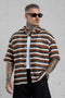 CROCHET STRIPED SHIRT