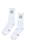 WHITE MONOGRAM SOCKS