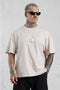 OAT WOVEN LABEL OVERSIZED TEE