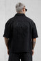 WASHED BLACK MONOGRAM JEANSSHIRT