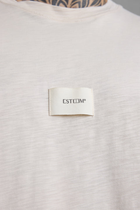 OAT WOVEN LABEL OVERSIZED TEE