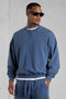 VINTAGE BLUE OVERSIZED SWEATER