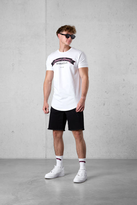 WHITE SUMMER ROMANCE TEE