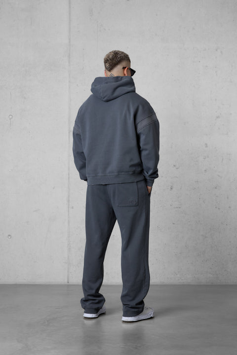 AGED GRAPHITE OVERSIZED HOODIE
