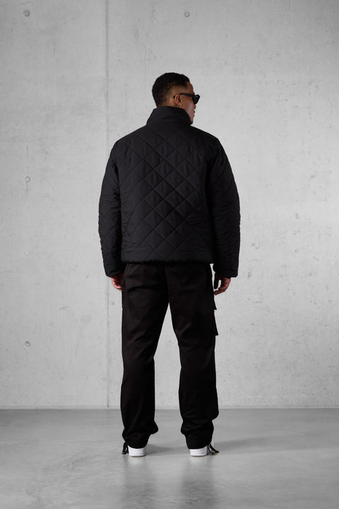 BLACK DIAMOND PUFFER JACKET
