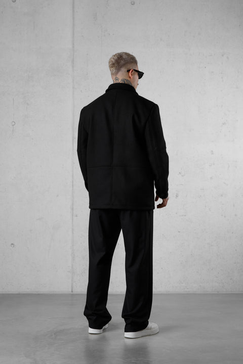BLACK SHORT COAT