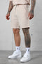 CAPPUCCINO STRIPED SHORTS