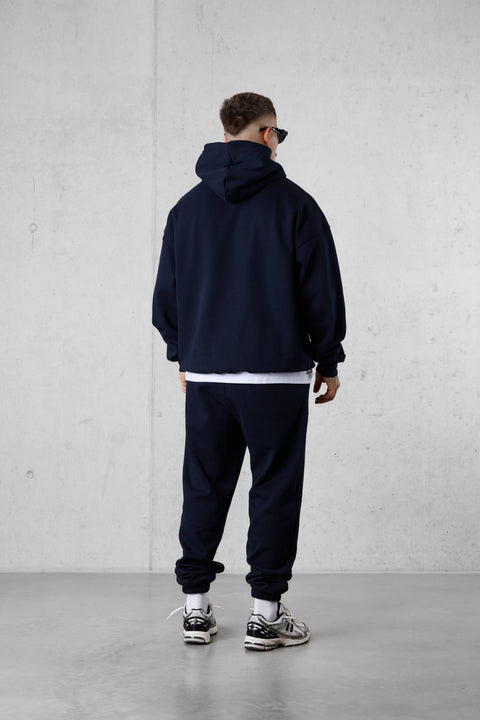 DARKSAPPHIRE ESSENTIAL OVERSIZED HOODIE
