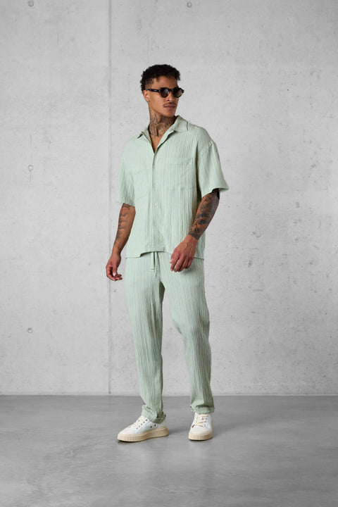 MINT STRIPED PANTS