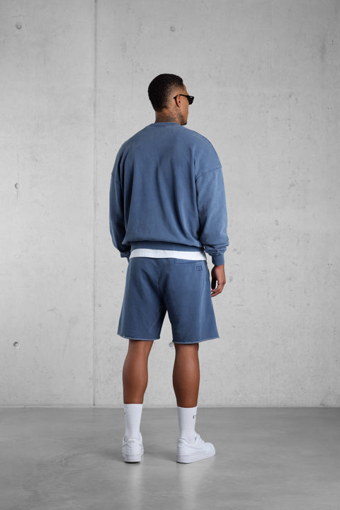 VINTAGE BLUE SWEATSHORTS